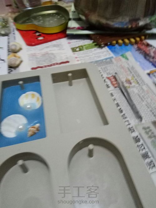 小艾❤手工 遇见你,真好 手工香薰蜡片 第4步