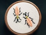 【甲虫虫】刺绣实用教程~这个很简单！