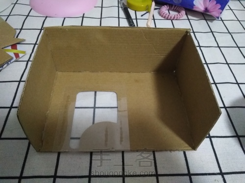 DIY手纸盒 第2步