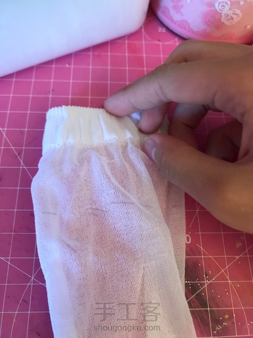 给娃做帽纸 第2步