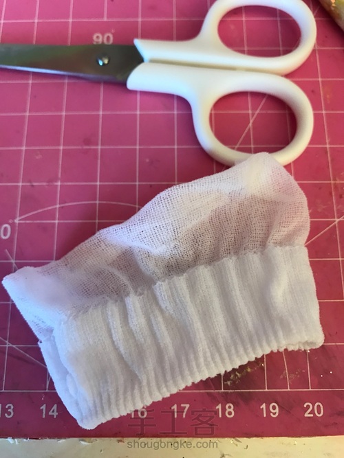 给娃做帽纸 第4步