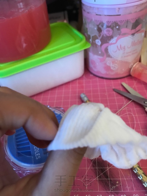 给娃做帽纸 第5步