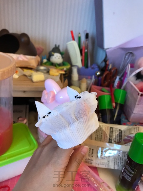 给娃做帽纸 第7步