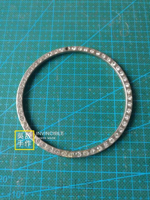 废旧铁环改造捕梦网~ 第1步