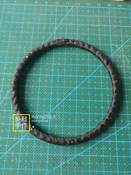 废旧铁环改造捕梦网~ 第4步