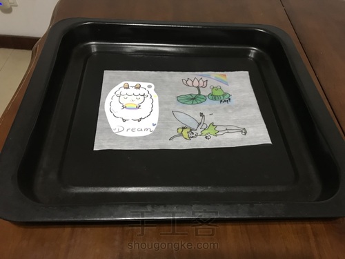 （原创）热缩片小挂件教程 第4步