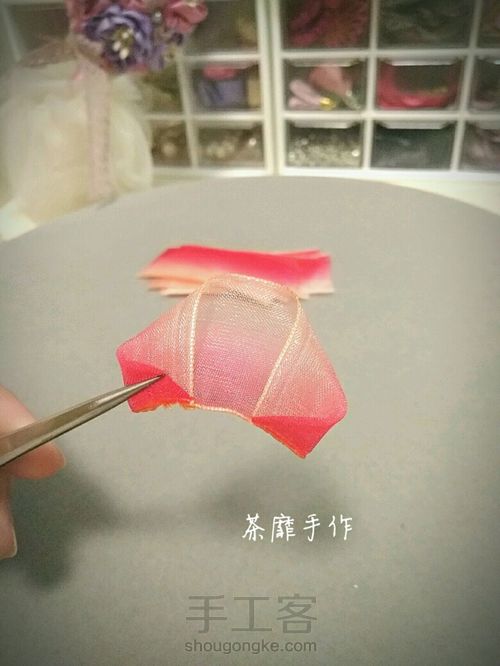 不凋谢的美好――花球车挂 第7步