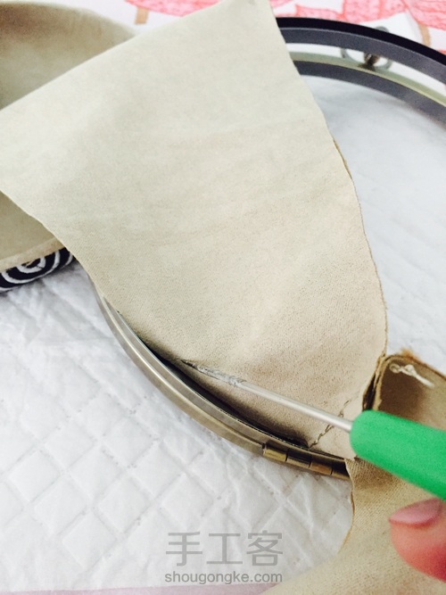 姑娘：做一个有心情的包包～ 第12步