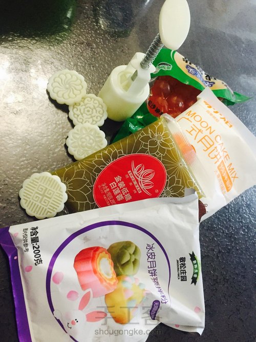 临近中秋，手残党都能做的冰皮月饼 第1步