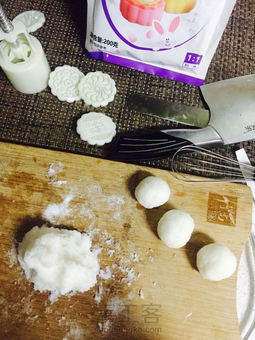 临近中秋，手残党都能做的冰皮月饼 第4步