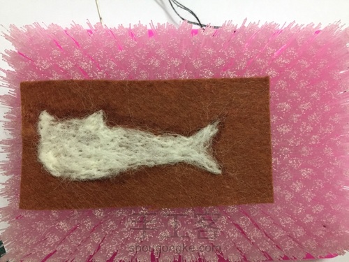 假装是一条鱼的猫 第3步