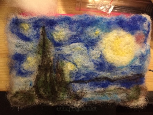 夜空中最美的星一定是梵高变的 第4步