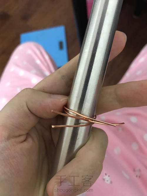一个粗犷的爪镶戒指 第1步