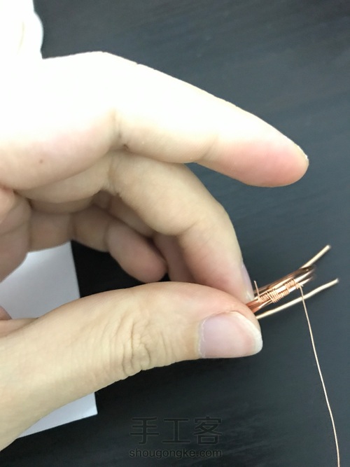 一个粗犷的爪镶戒指 第2步