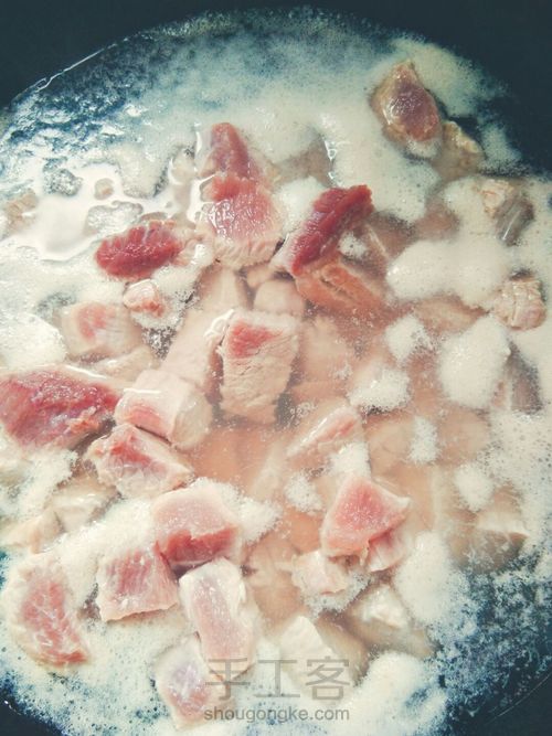 零失败肉松 第4步