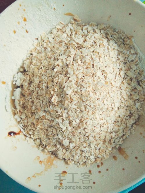 燕麦饼干 第4步