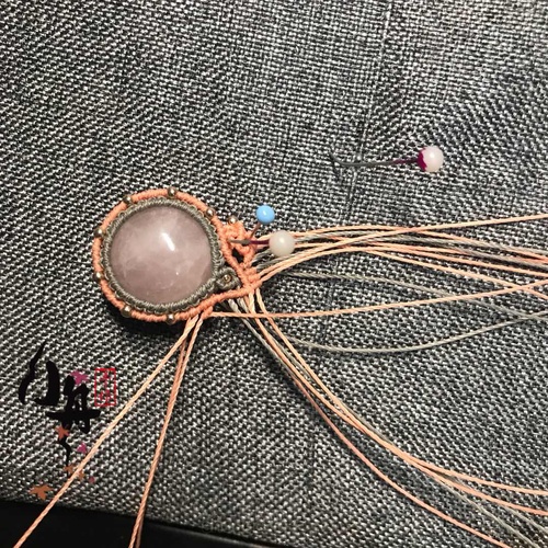 一款简单的锁骨链 第15步