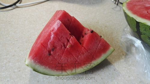 自制西瓜🍉棒冰 第1步