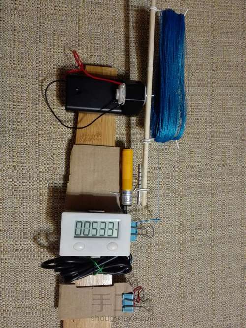 DIY电动流苏绕线器 第10步