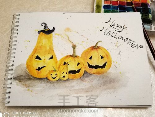 万圣节快乐，来个万圣节南瓜组🎃🎃🎃 第5步