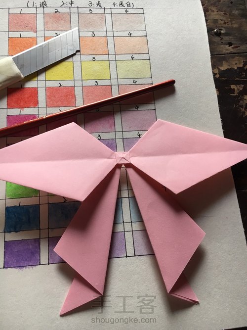 【蝴蝶结】 第28步