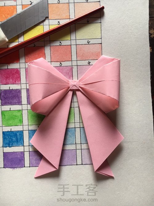 【蝴蝶结】 第30步