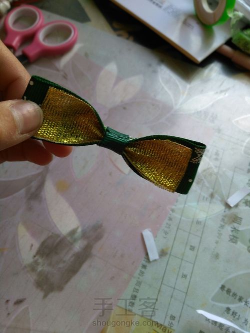 圣诞风格的发圈 第9步