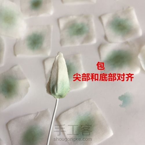 细工花发簪《燃》教程 第30步