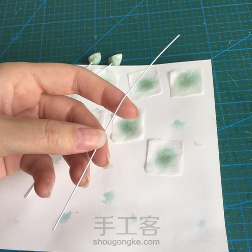 细工花发簪《燃》教程 第45步