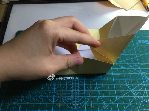 基本盒子能衍生出超多纸折收纳盒 第12步