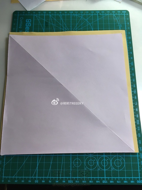 折纸拉手抽屉收纳柜 第2步