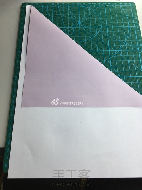 折纸拉手抽屉收纳柜 第4步