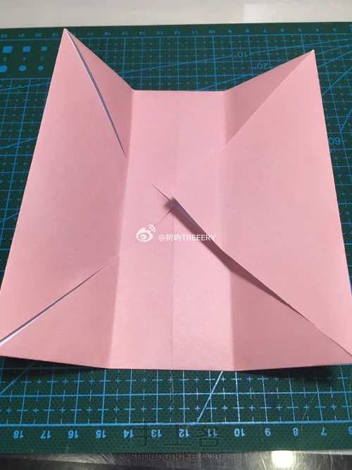 折纸拉手抽屉收纳柜 第8步