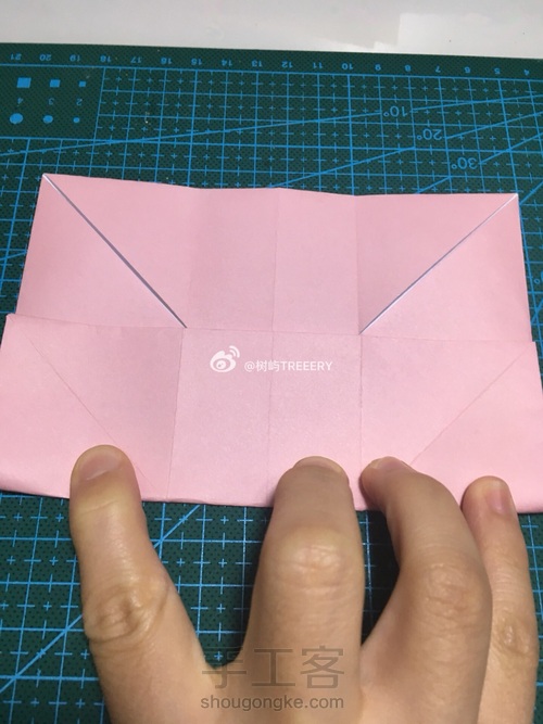 折纸拉手抽屉收纳柜 第10步