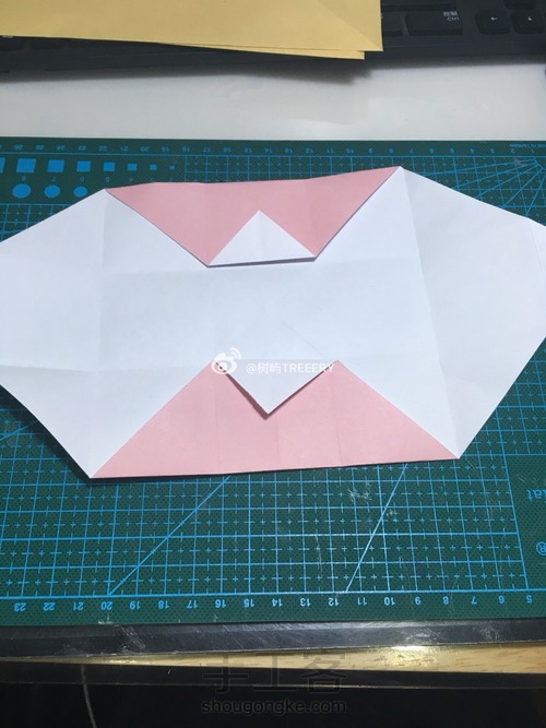 折纸拉手抽屉收纳柜 第13步