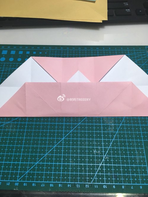 折纸拉手抽屉收纳柜 第14步