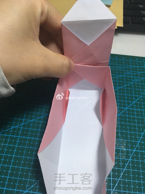 折纸拉手抽屉收纳柜 第22步