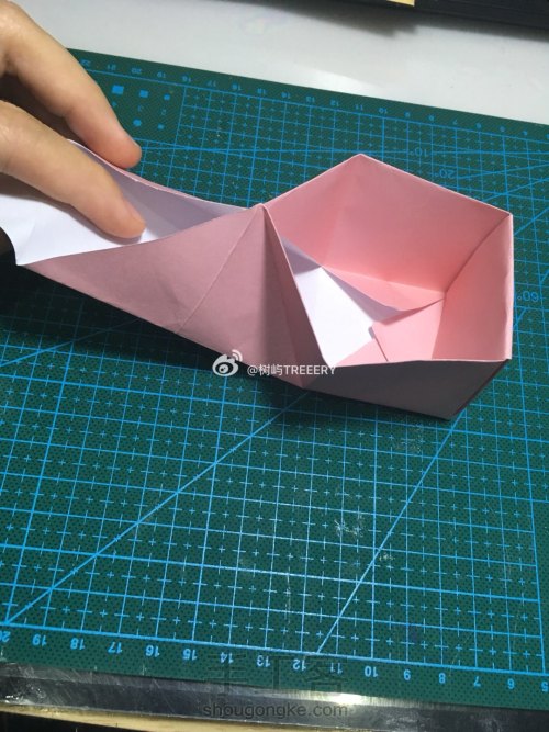 折纸拉手抽屉收纳柜 第25步