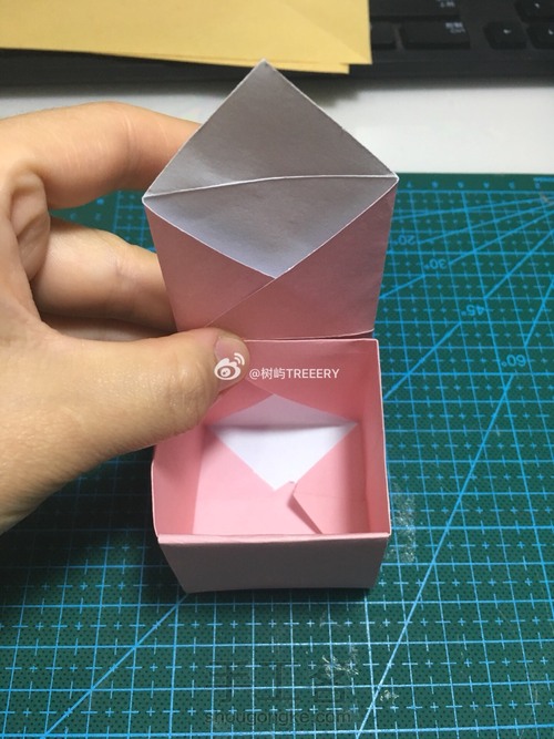 折纸拉手抽屉收纳柜 第27步