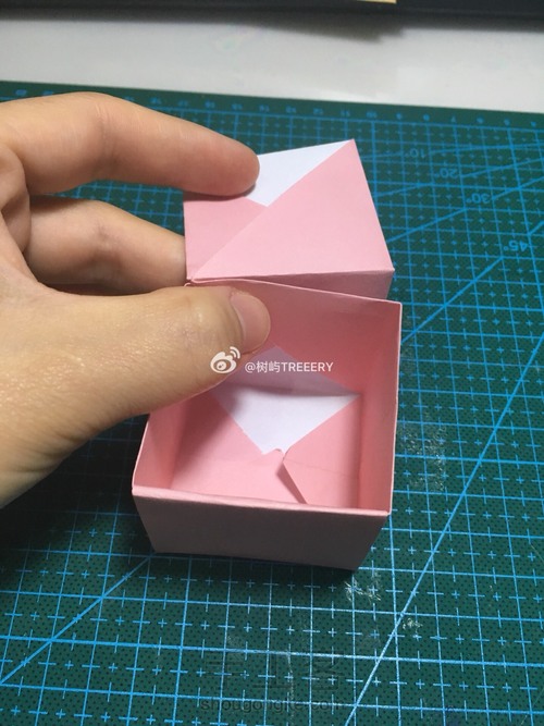 折纸拉手抽屉收纳柜 第28步