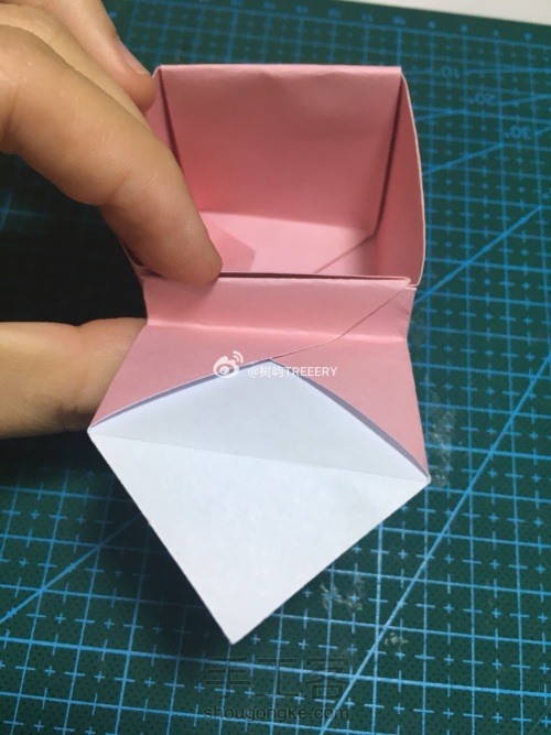 折纸拉手抽屉收纳柜 第30步