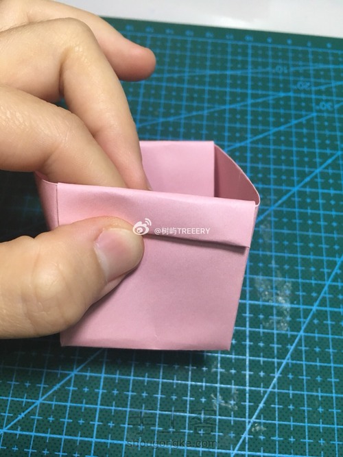 折纸拉手抽屉收纳柜 第31步