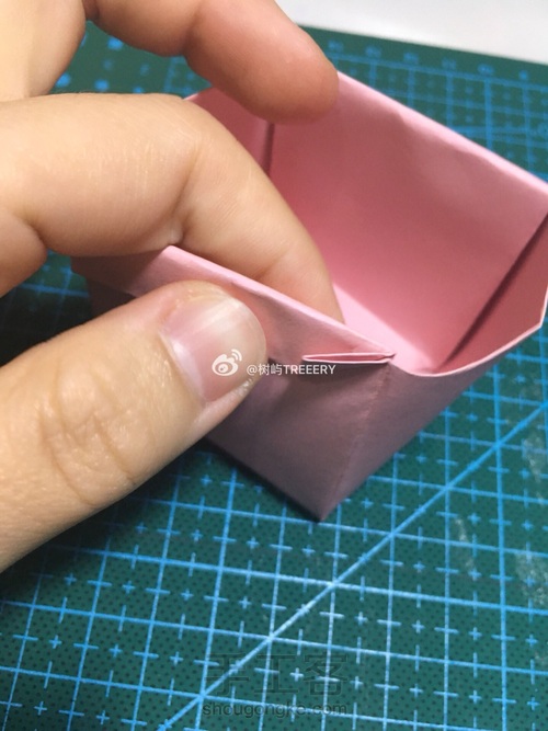 折纸拉手抽屉收纳柜 第33步