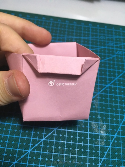 折纸拉手抽屉收纳柜 第34步