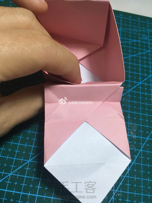 折纸拉手抽屉收纳柜 第35步