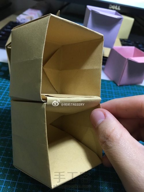 折纸拉手抽屉收纳柜 第43步