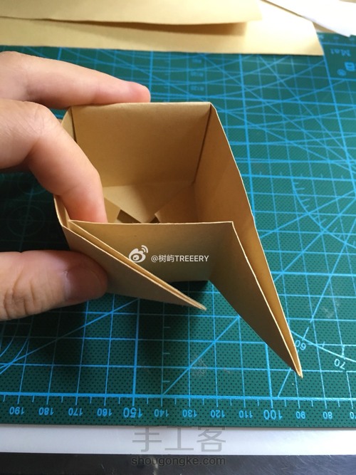 折纸拉手抽屉收纳柜 第47步