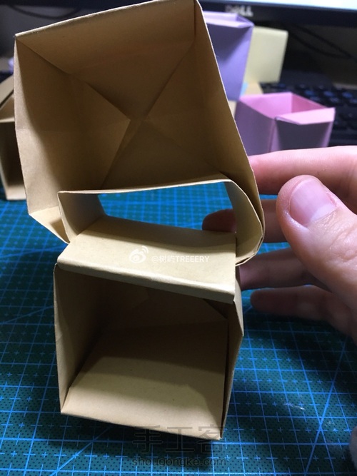 折纸拉手抽屉收纳柜 第48步