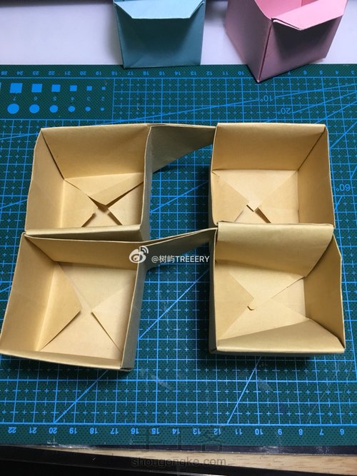 折纸拉手抽屉收纳柜 第57步