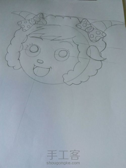 一个美羊羊分几步完成? 第6步